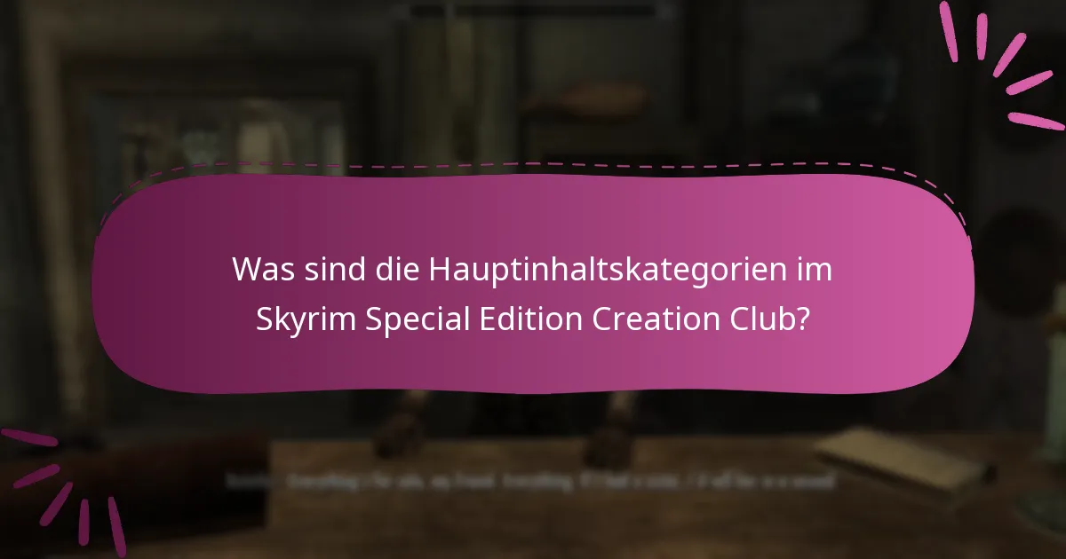Welche Themen werden im Creation Club-Inhalt behandelt?