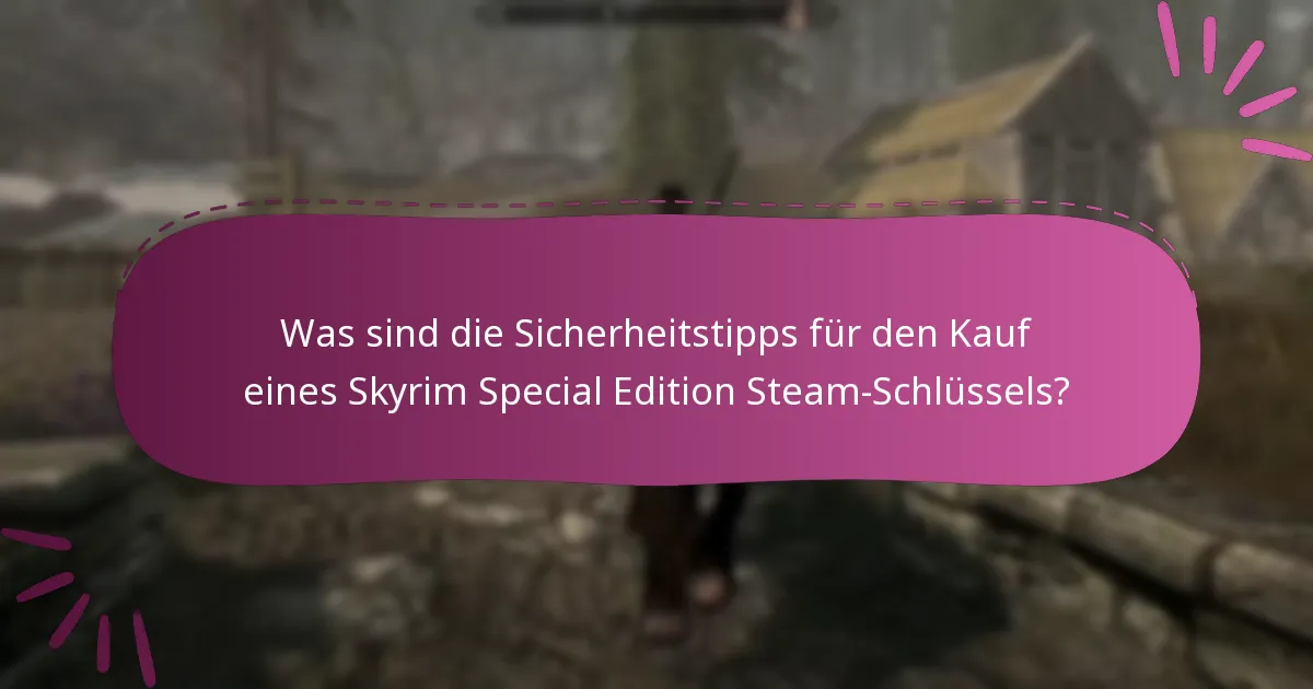 Wo kann ich sicher einen Skyrim Special Edition Steam-Schlüssel kaufen?
