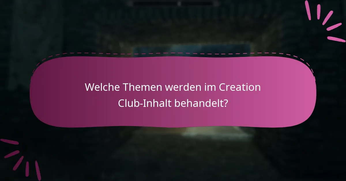 Welche Alternativen gibt es zu Creation Club-Inhalten?